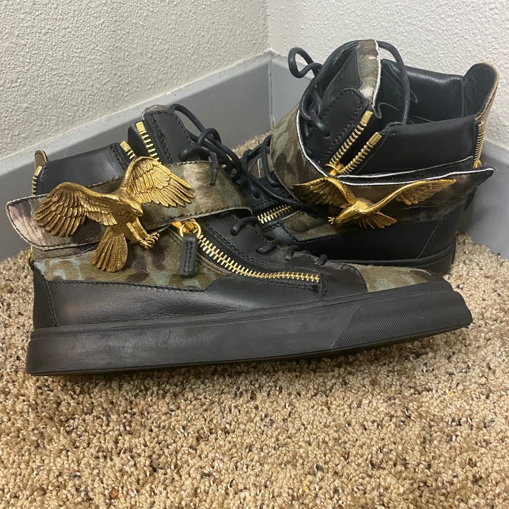 Giuseppe Zanotti Camo sneakers - Picture 8 of 12